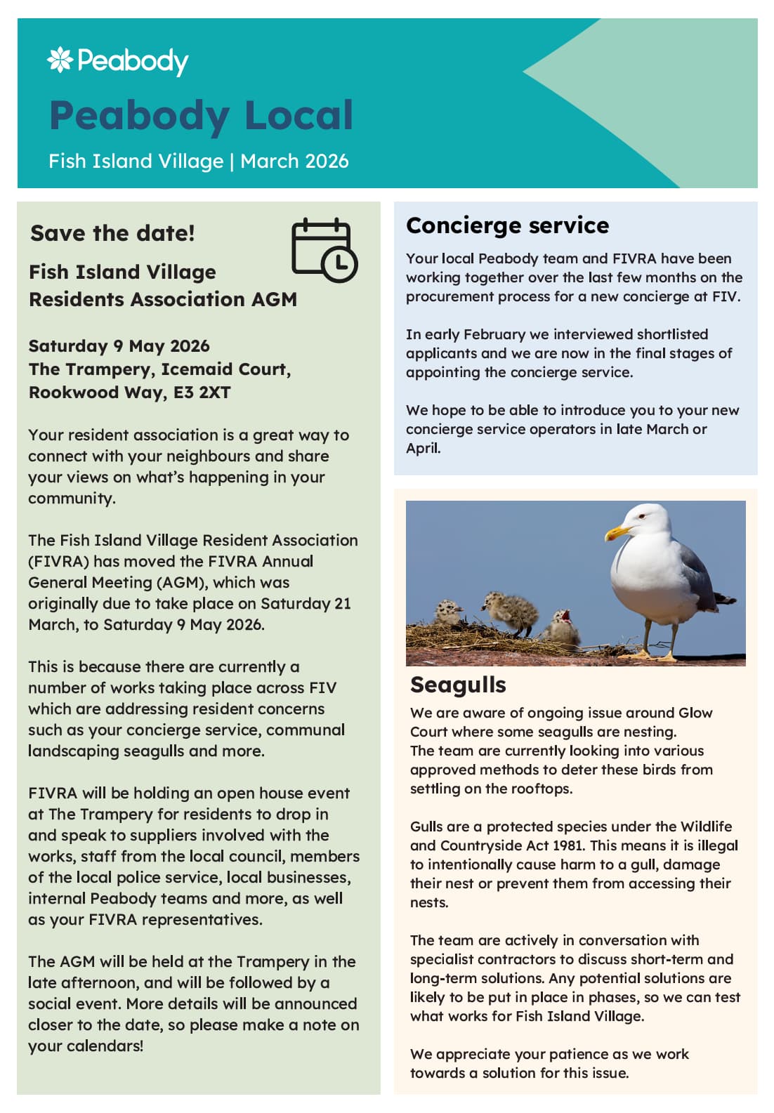 March 2026 Newsletter